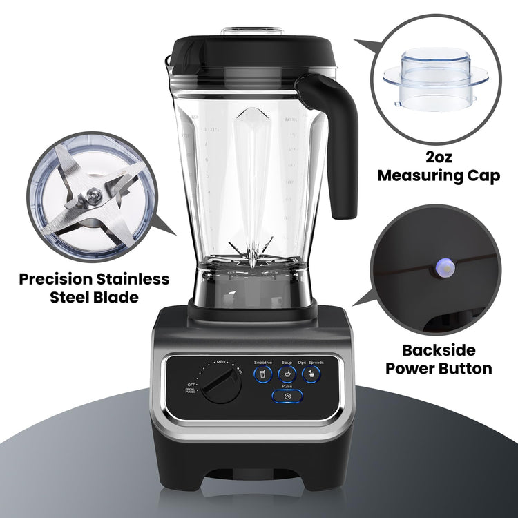 1500w Blender for Kitchen with Pre