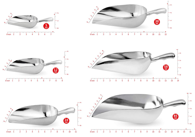 New Star 34585 Cast Aluminum Utility Scoop