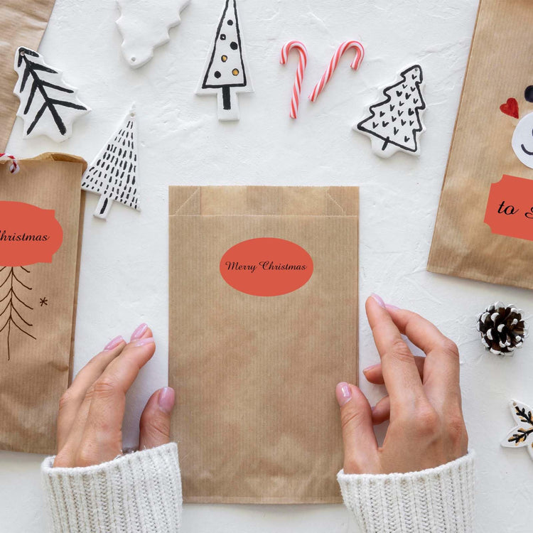 350 PCS Gift Tags Stickers Name Labels Stickers
