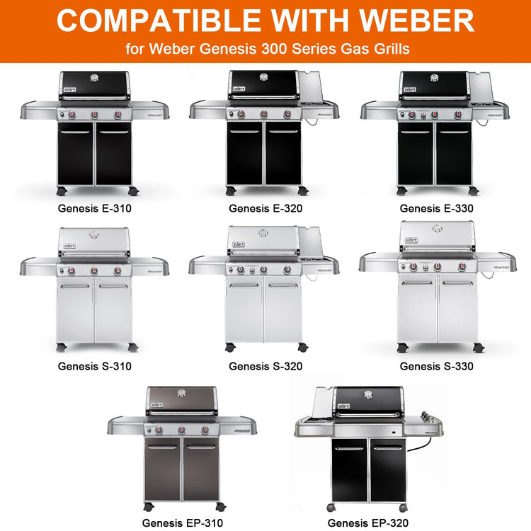Full Size Griddle Insert for Weber Genesis 300 Series E