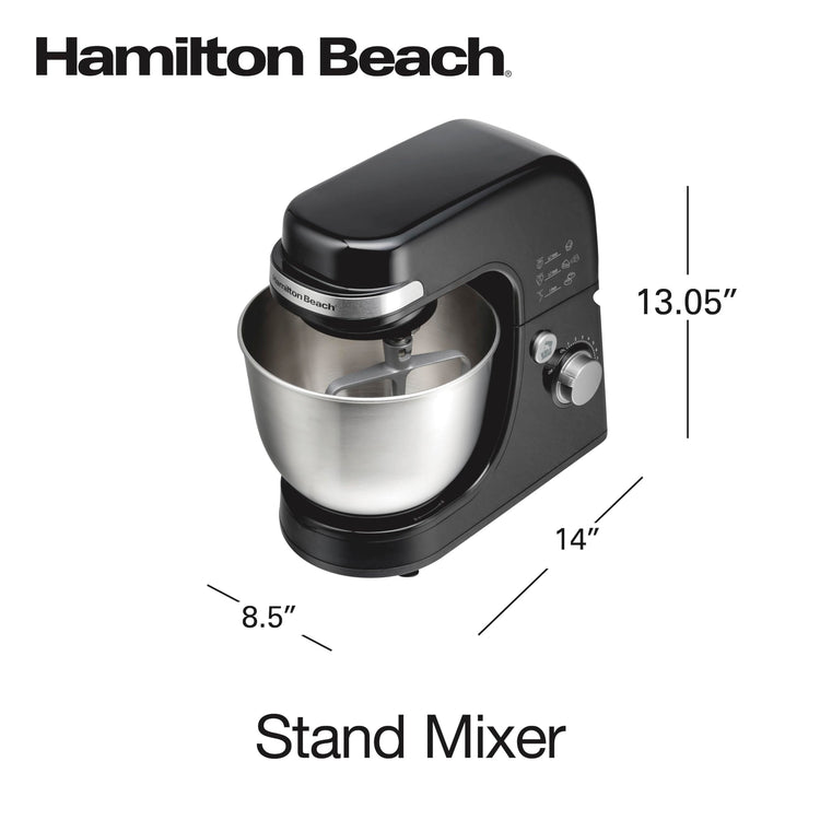 4 Quart Electric Stand Mixer With 7 Speeds