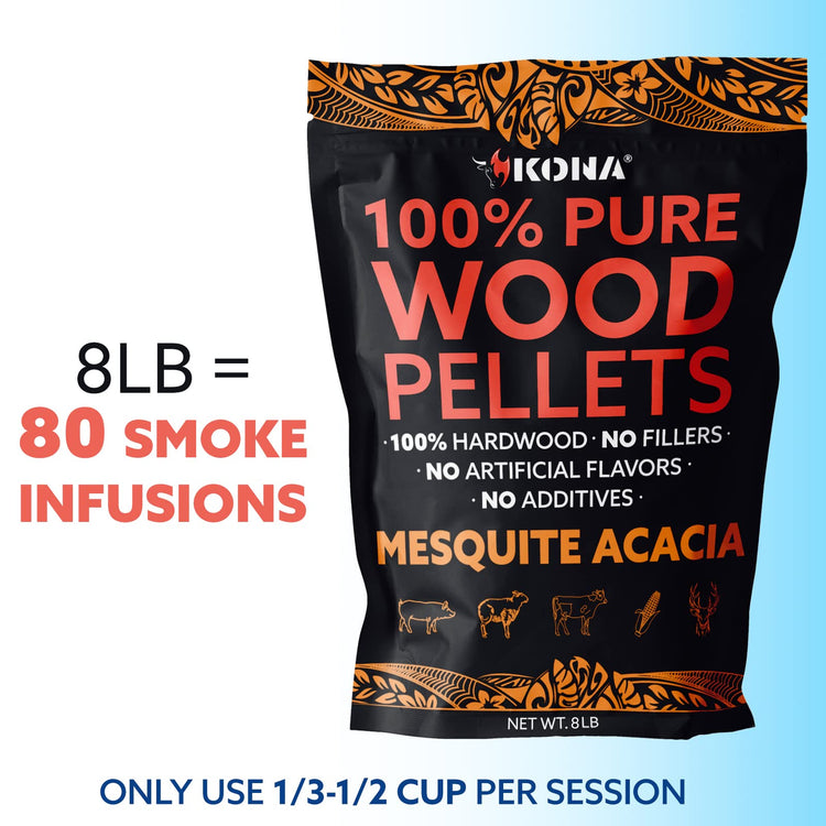 100% Mesquite Acacia Wood Pellets