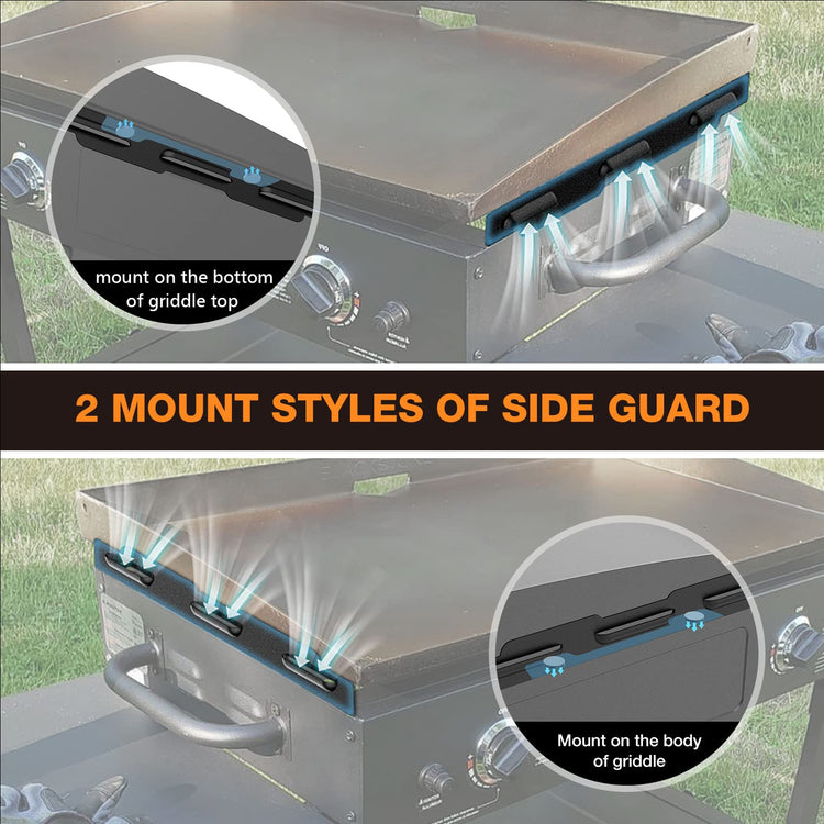 Upgraded Wind Guards for Blackstone 36” Griddle