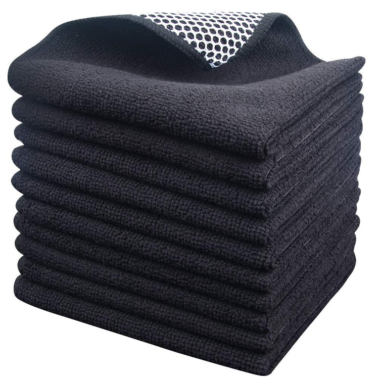 Dish Cloth for Washing Dishes Kitchen Washcloth Cleaning Cloth (10 Count)