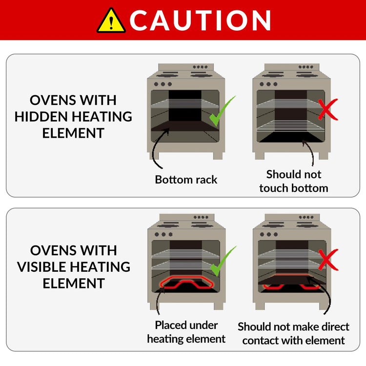Oven Liners for Bottom of Electric Gas Oven (3 Count)