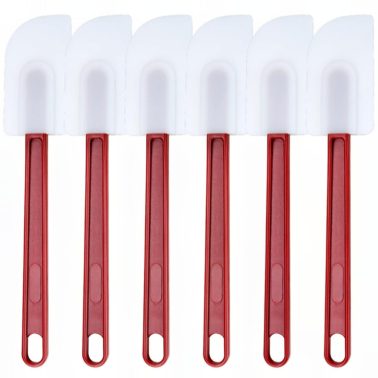 6 Pcs Commerical Rubber Spatula