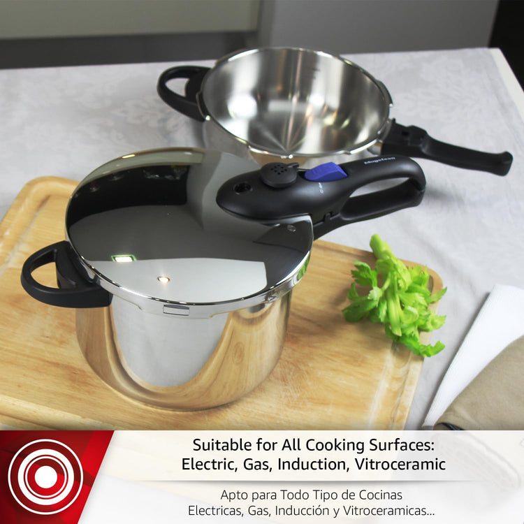 Favorit Six Stainless Steel Pressure Cooker Set