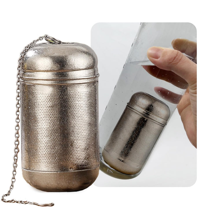 Titanium Metal Tea Infuser for Loose Leaf & Fruit