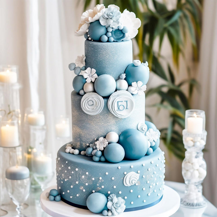 48 Pcs Balls Cake Topper Decorations Balloon Cupcake Toppers Foam Cake Topper Balls Cake Balls Decorations for Birthday Party Wedding Anniversary Cake Decorating (48 Count)