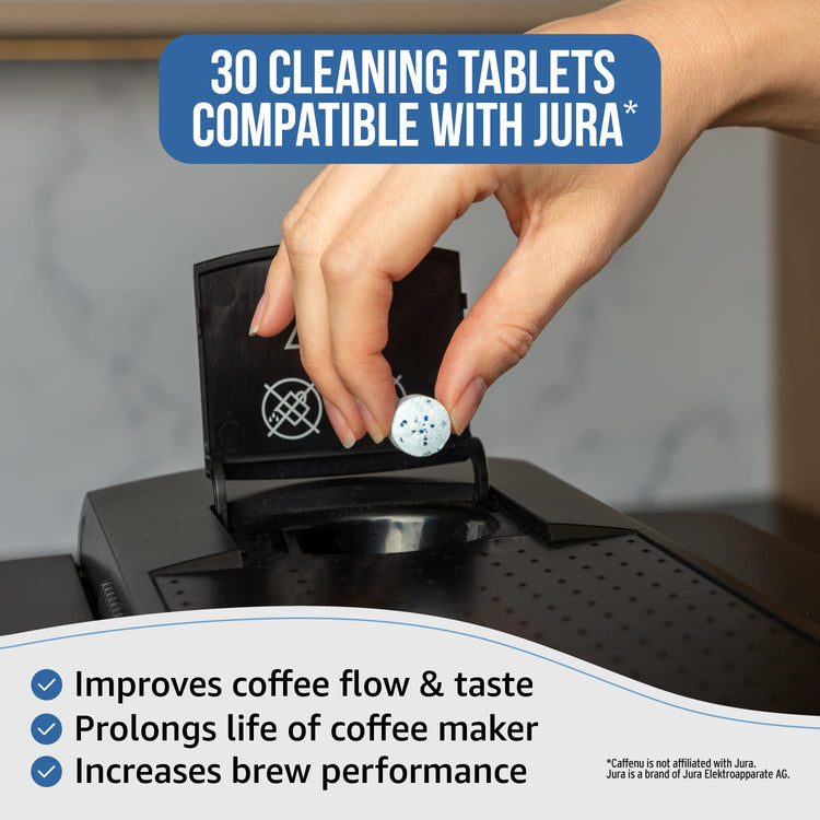 Jura Compatible Cleaning Tablets (30 Count)