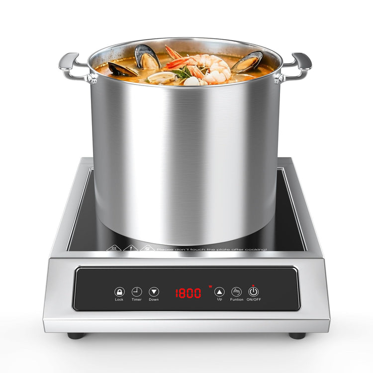 1800W Commercial Induction Cooktop