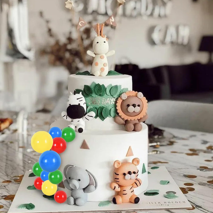 40 Pcs Mini Balls Cake Toppers (40 Count)