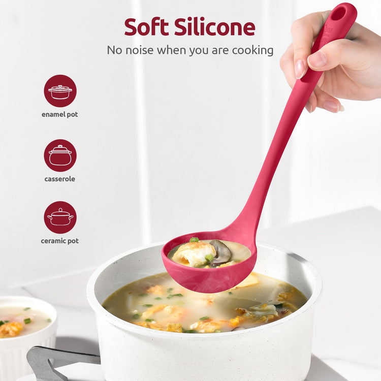Silicone Soup Ladle