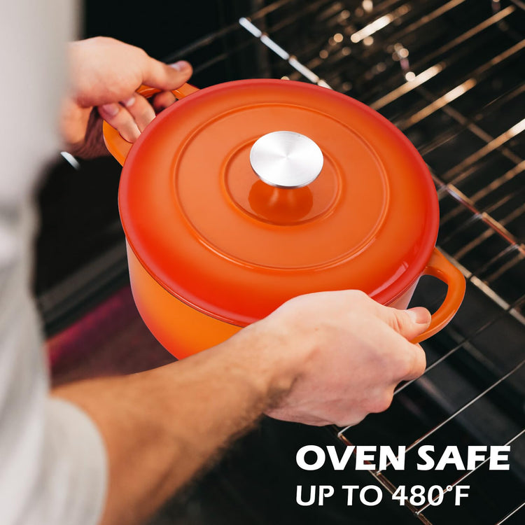 3QT Dutch Oven Pot with Lid