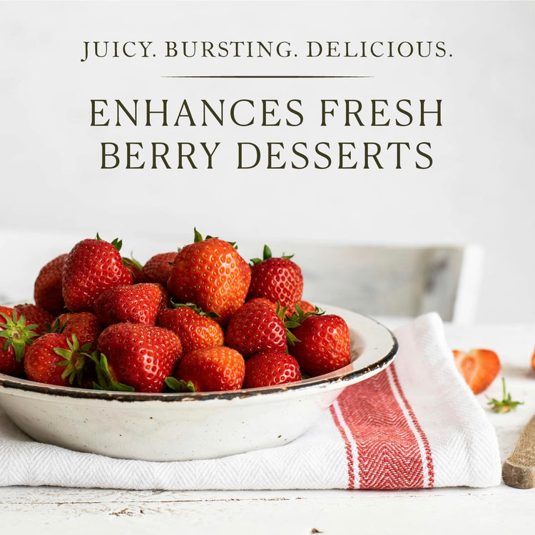 Natural Strawberry Extract for Baking (128 Fl Oz)