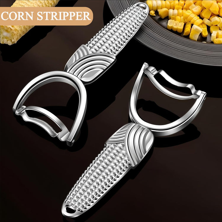 Corn Peeler Corn Stripper Kernel Remover for Corn on the Cob