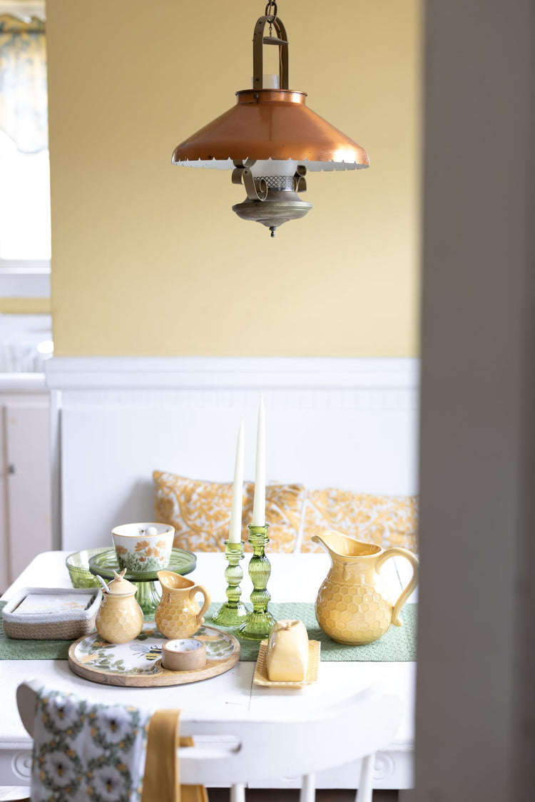 Stoneware Butter Dish & Lid