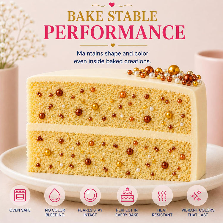 Sprinkle Mix Edible Gold (5 Ounce)