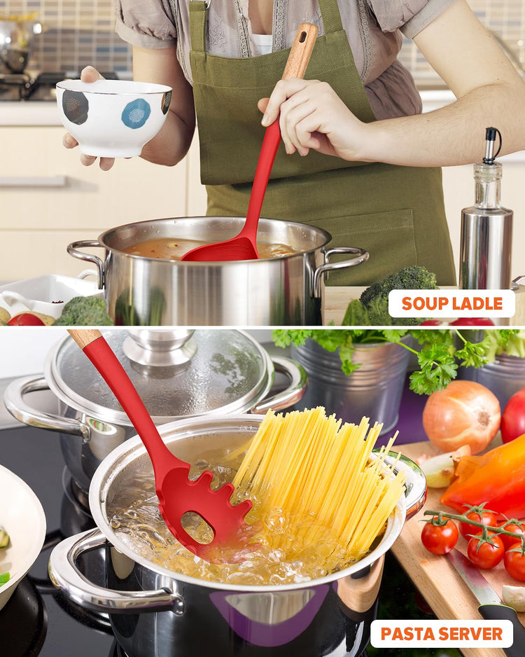 Kitchen Pasta Fork and Ladle Set (2 Count)