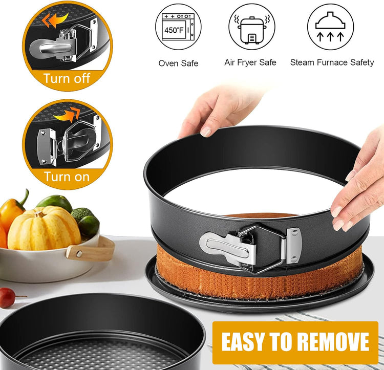 7 Inch Springform Cheesecake Pan with Removable Bottom