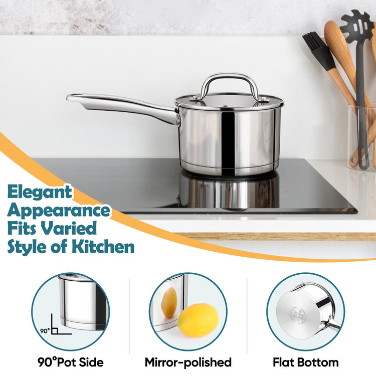2 Qt Saucepan with Lid