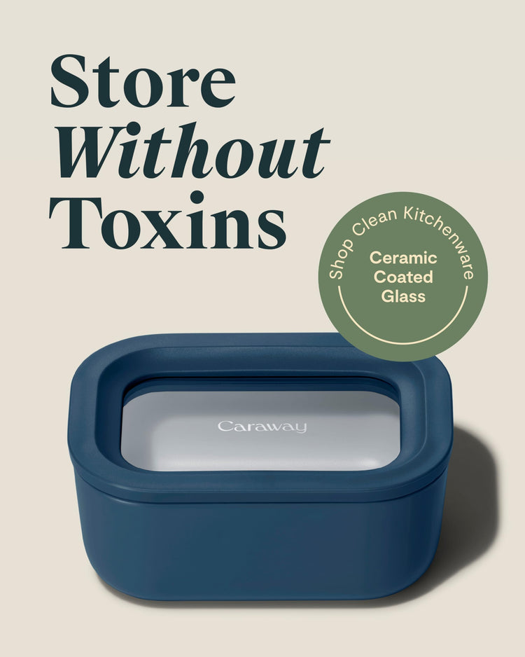 2 Piece Glass Food Storage Container Set (2 Count)
