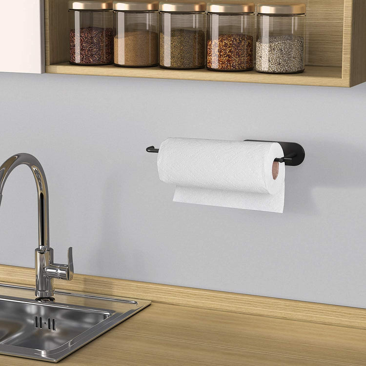 Self Adhesive Paper Towel Holder Under Cabinet Mount