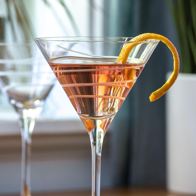 Twist Martini Glass (2 Count)