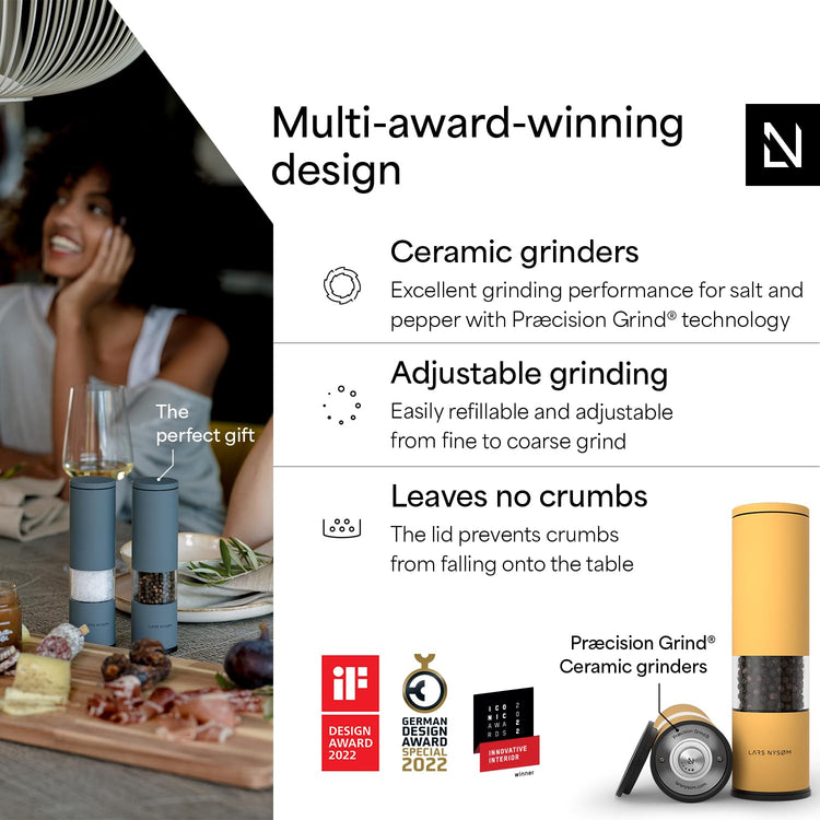Salt and Pepper Grinder Set Manual