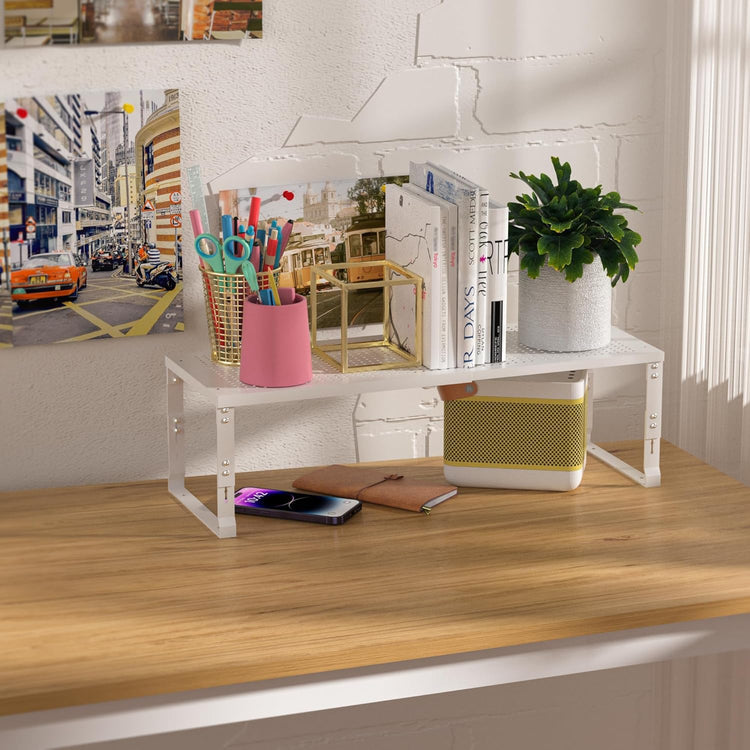 Heavy Duty Adjustable Metal Shelf Organizer (3 Count)