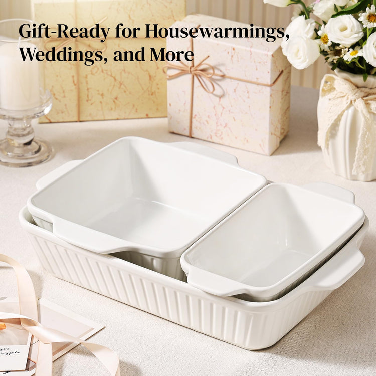 Casserole Dishes for Oven (3 Count)
