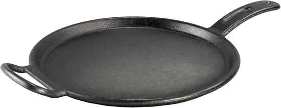 Lodge BOLD 12 Inch Seasoned Cast Iron Griddle, Design-Forward Cookware,Black - Nestoria