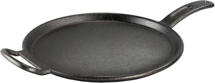 Lodge BOLD 12 Inch Seasoned Cast Iron Griddle, Design-Forward Cookware,Black - Nestoria