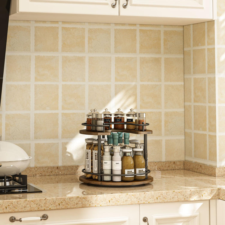 2 Tier Lazy Susan Organizer
