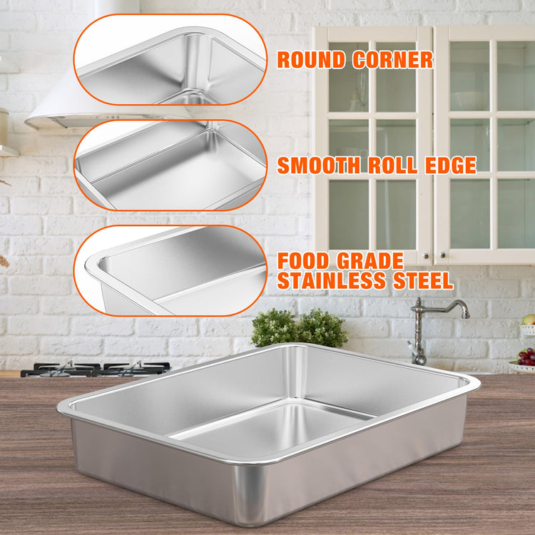 Stainless Steel Baking Pan