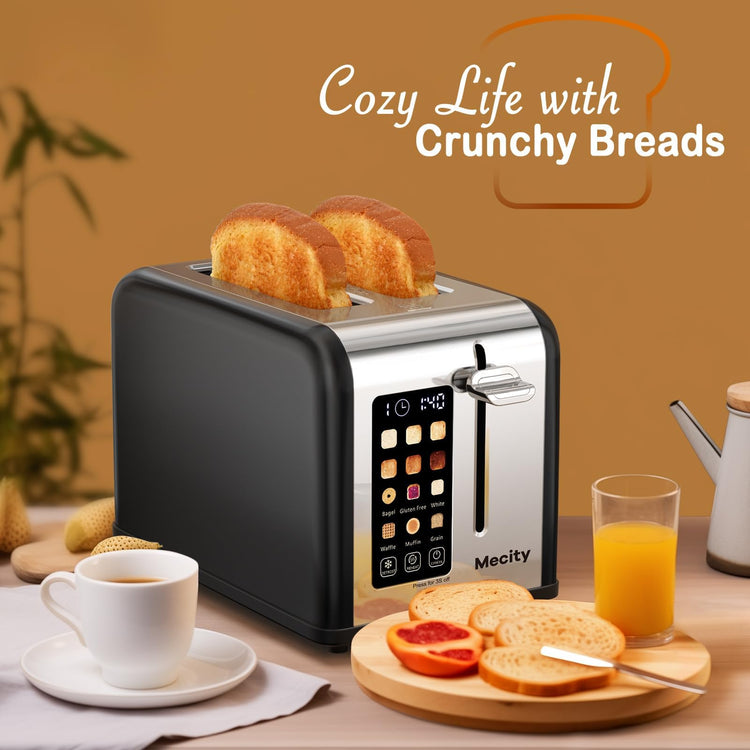 2 Slice Touch Screen Toaster