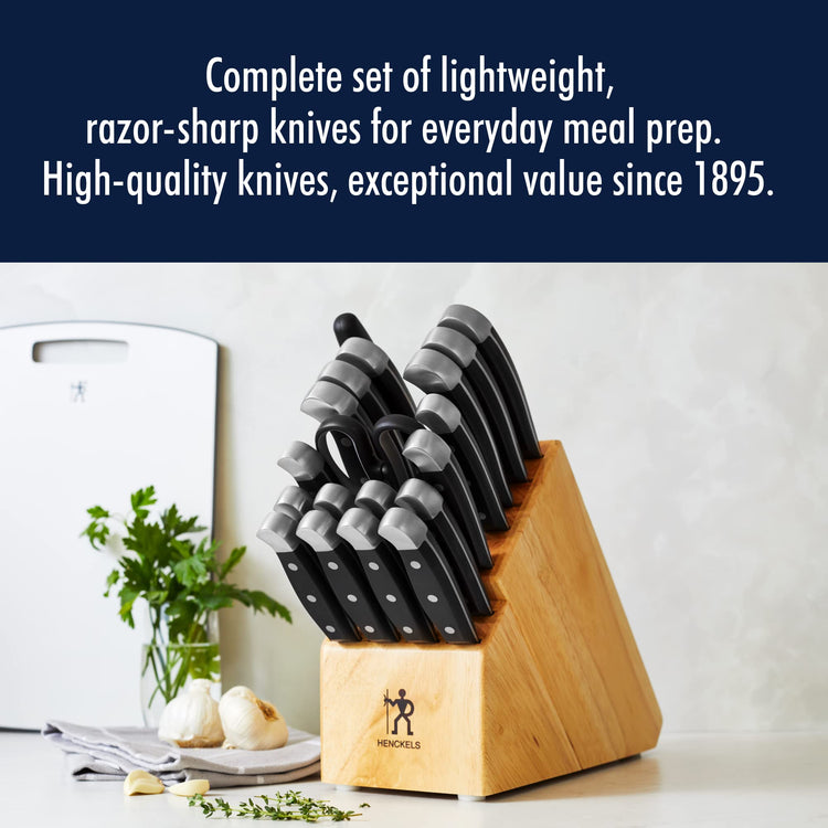 Statement 20 pc Knife Set with Knife Sharpener (20 Count)