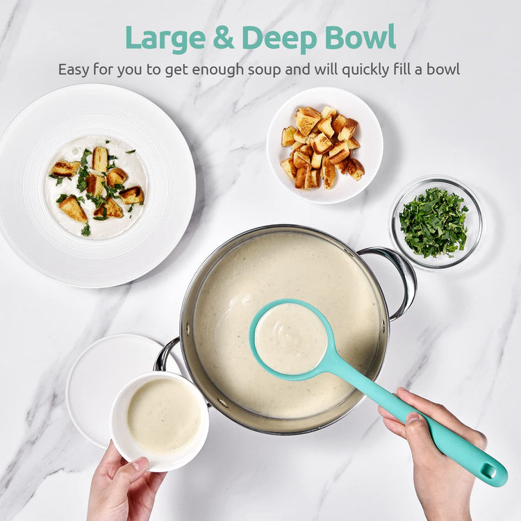 13 inch Silicone Soup Ladle