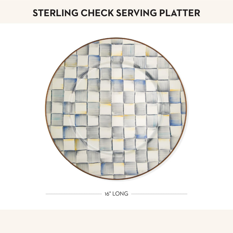 Enamel Serving Platter