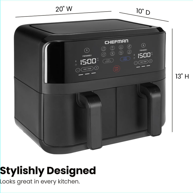 TurboFry Touch Dual Air Fryer