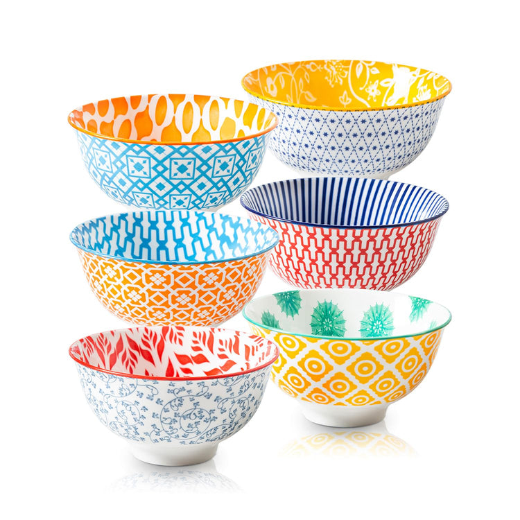 12 Oz Ceramic Small Dessert Bowls Set of 6 (6 Count)