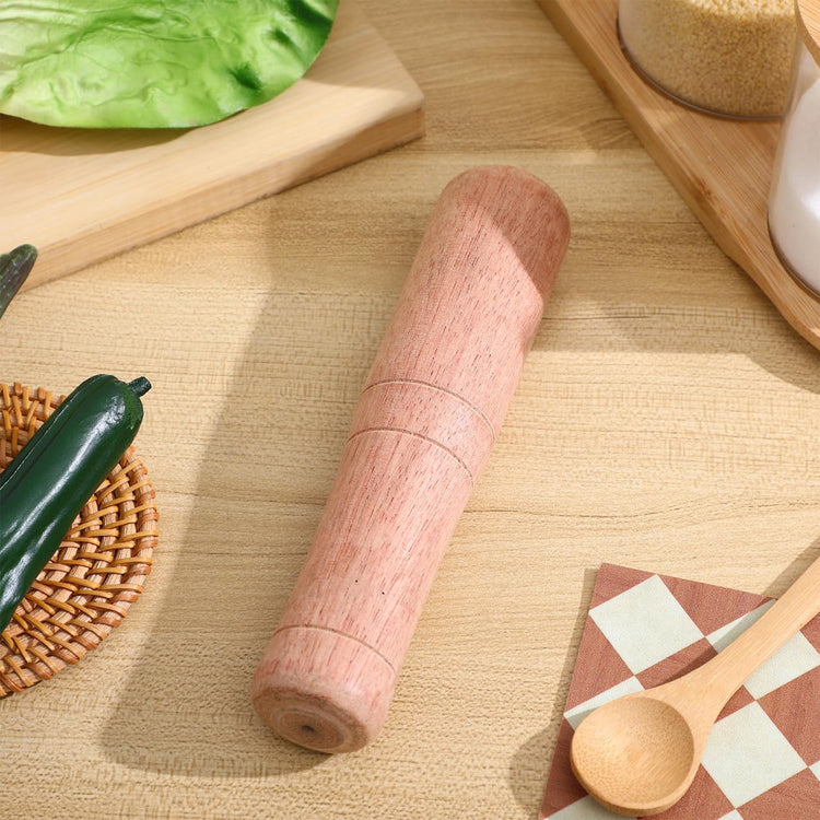7 Inch Wooden Kimchi Sticks Food Pounder for Mason Jar Fermentation Sauerkraut Cabbage Masher Kitchen Tool