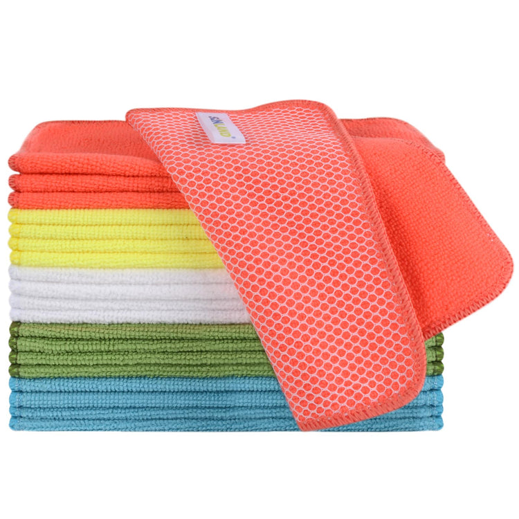 Dish Cloth for Washing Dishes Kitchen Washcloth Cleaning Cloth (20 Count)