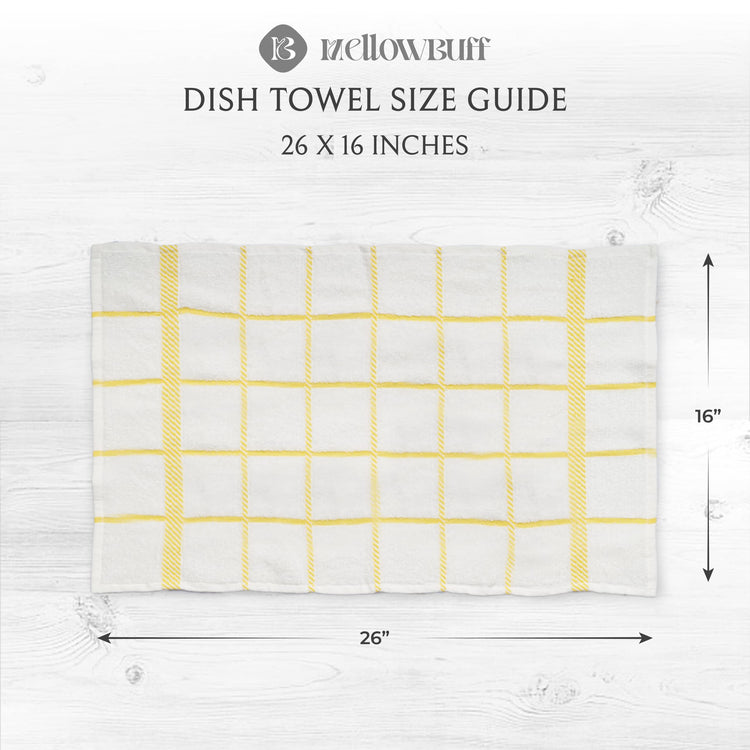 100% Cotton Terry Dish Towels (4 Count)