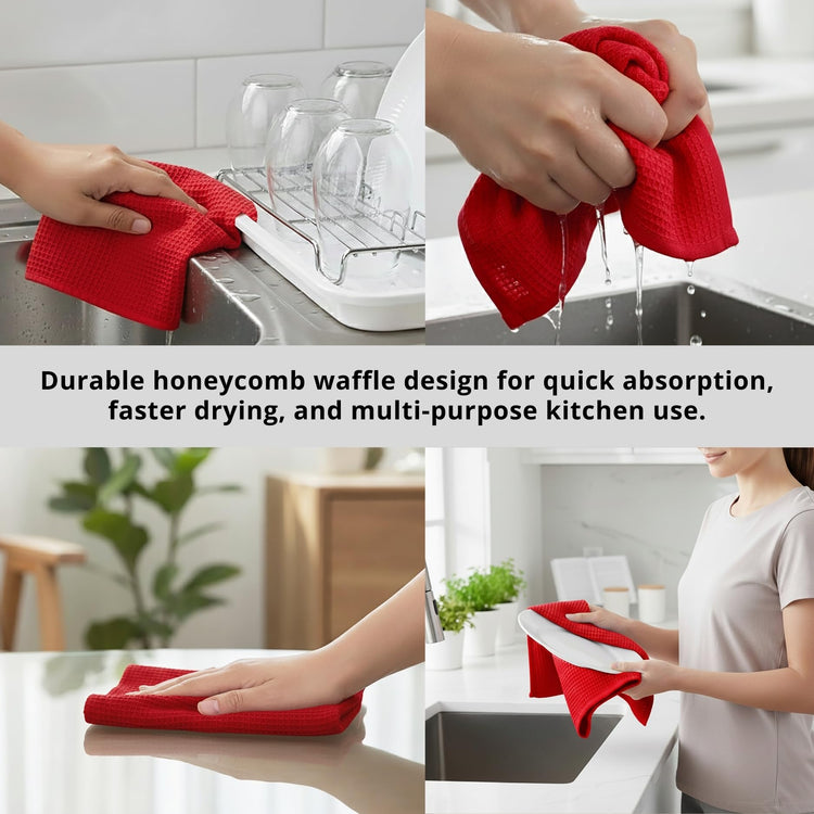Waffle Weave Kitchen Towel