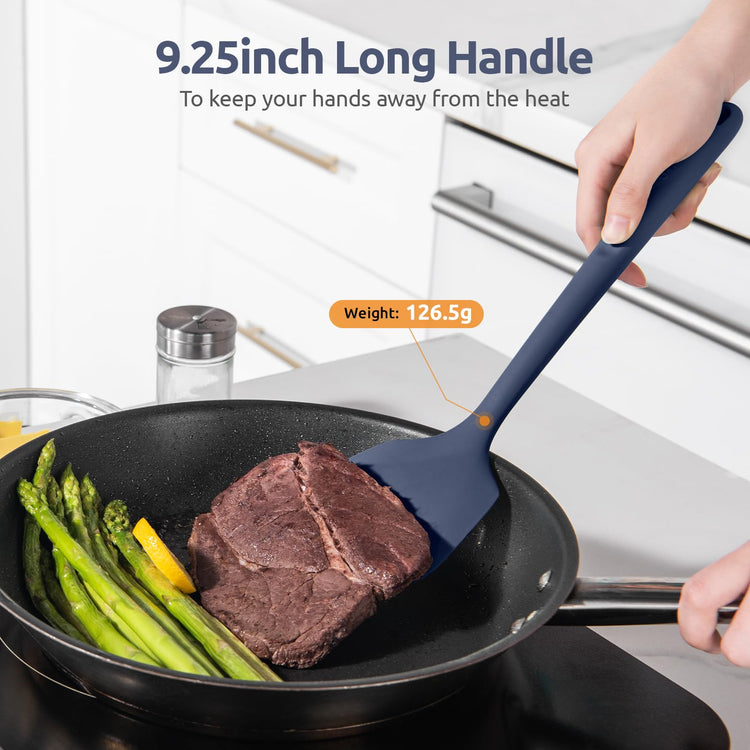 Silicone Turner Spatula Set of 2 (2 Count)