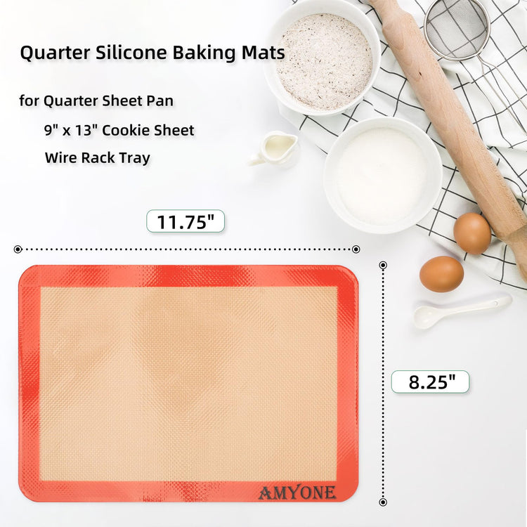 Quarter Sheet Silicone Baking Mat