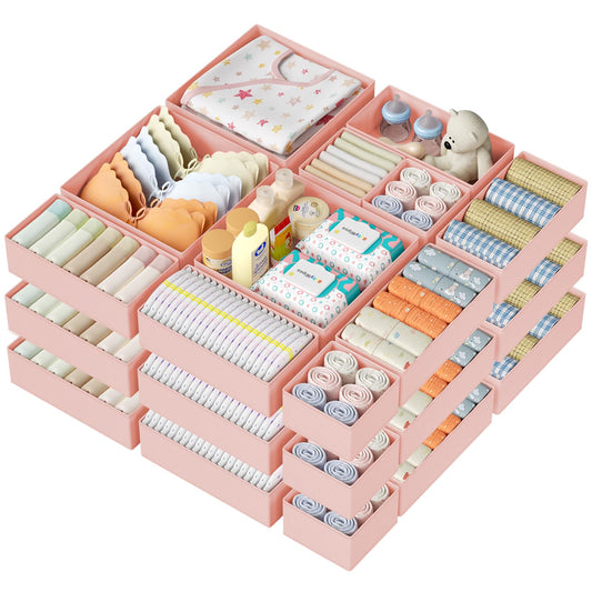 Drawer Organizer Clothes 24Pack (24 Count)