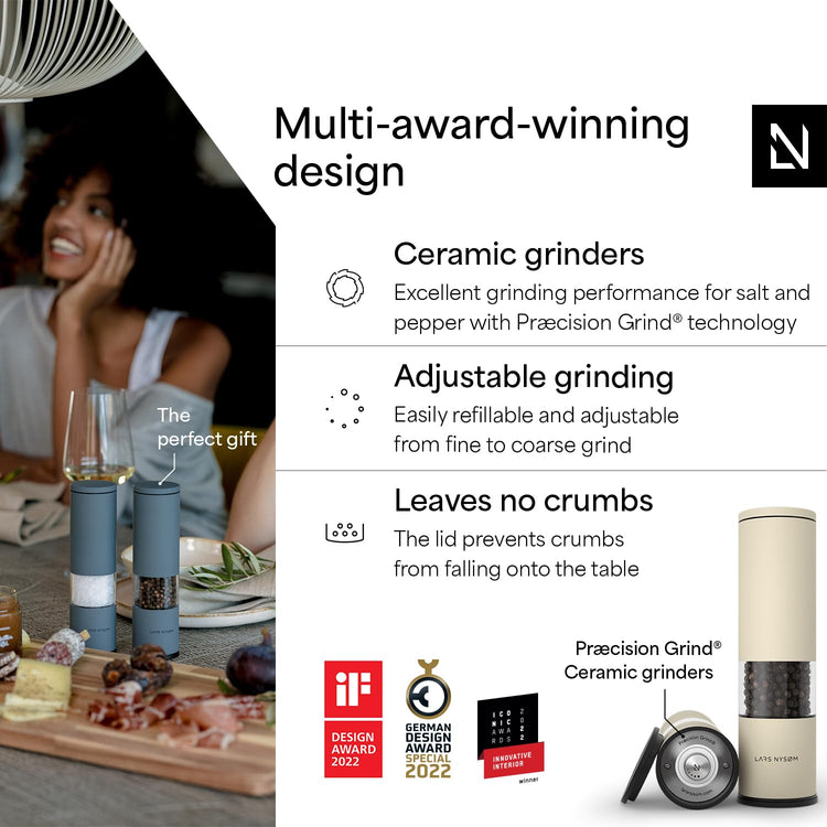 Salt and Pepper Grinder Set Manual