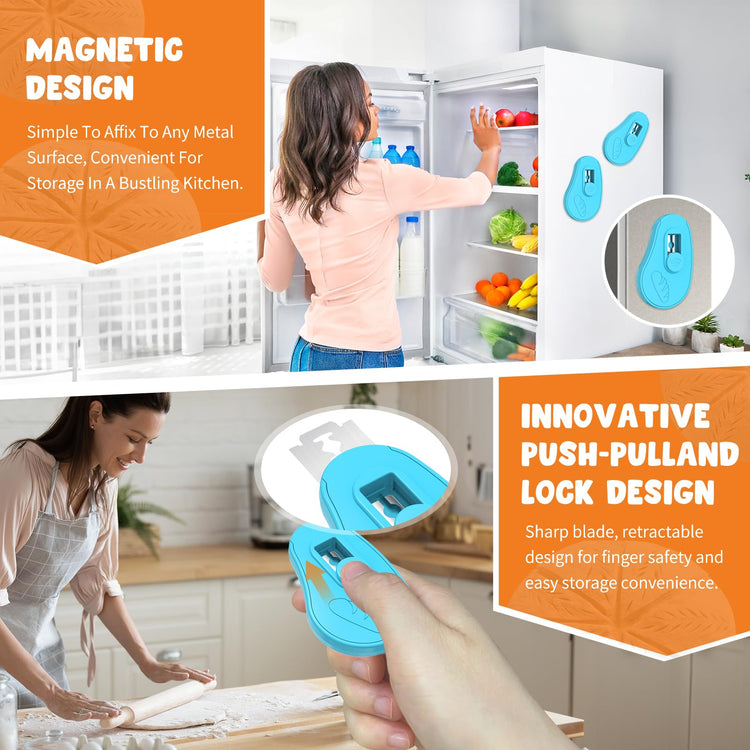 Extractable & Magnetic Bread Lame Dough Scoring Tool (5 Count)